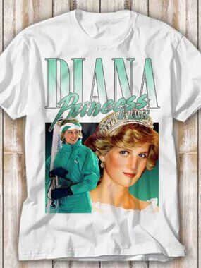 Lady Diana Princess Of Wales 90s T-Shirt